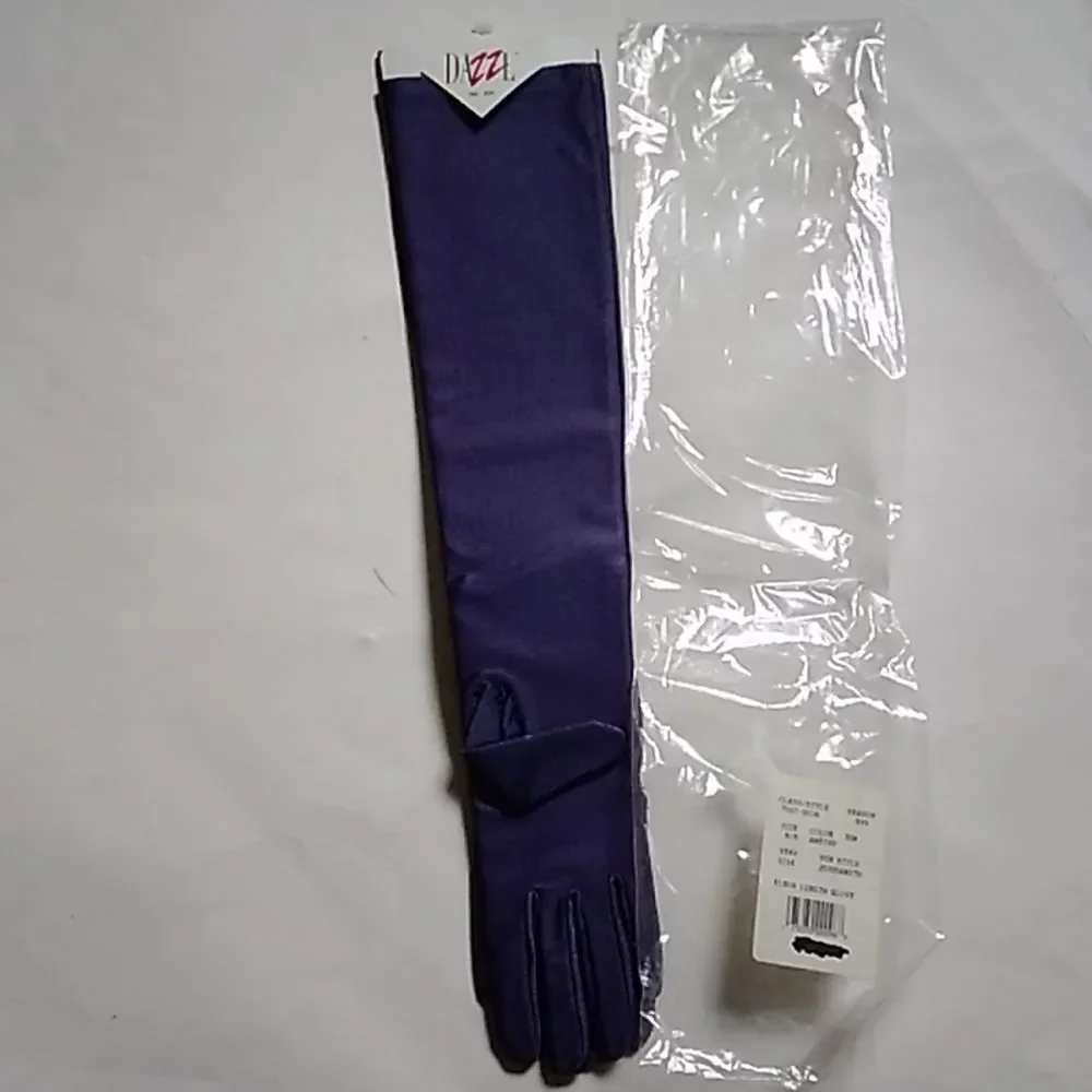 Vintage Dazzl Elbow Length Gloves Size N/S